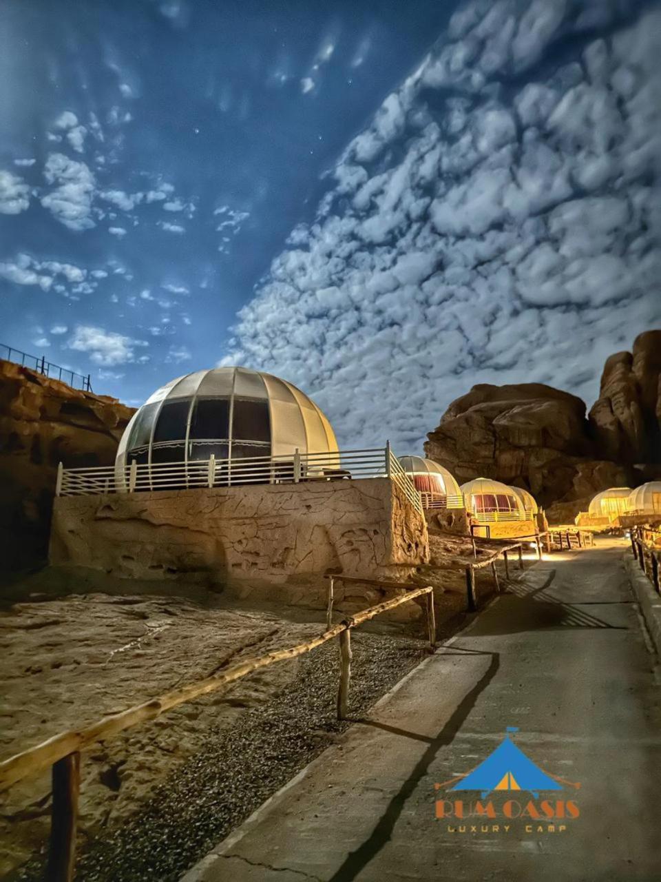 Rum Oasis Luxury Camp Wadi Rum Eksteriør billede