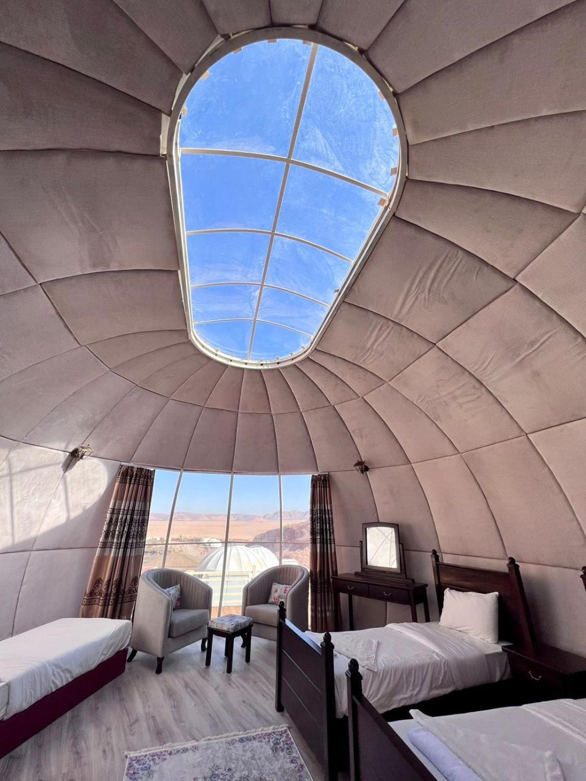 Rum Oasis Luxury Camp Wadi Rum Eksteriør billede