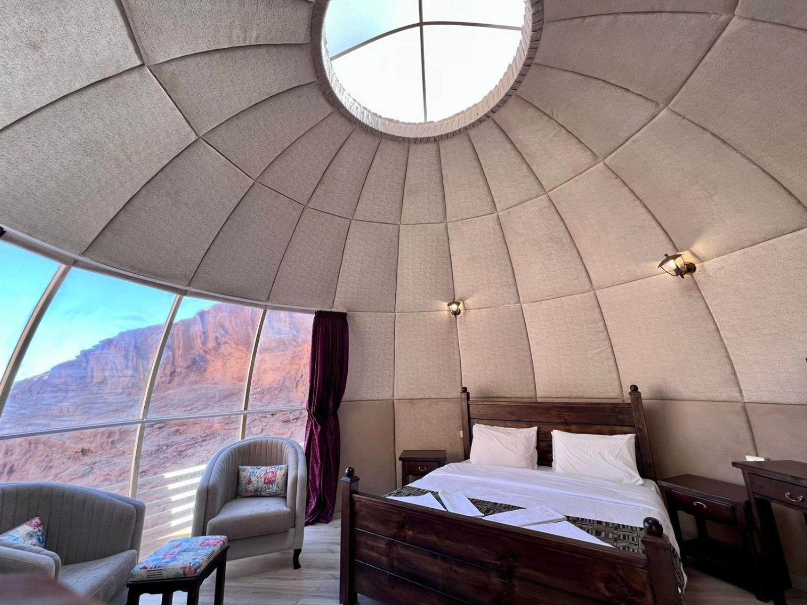 Rum Oasis Luxury Camp Wadi Rum Eksteriør billede