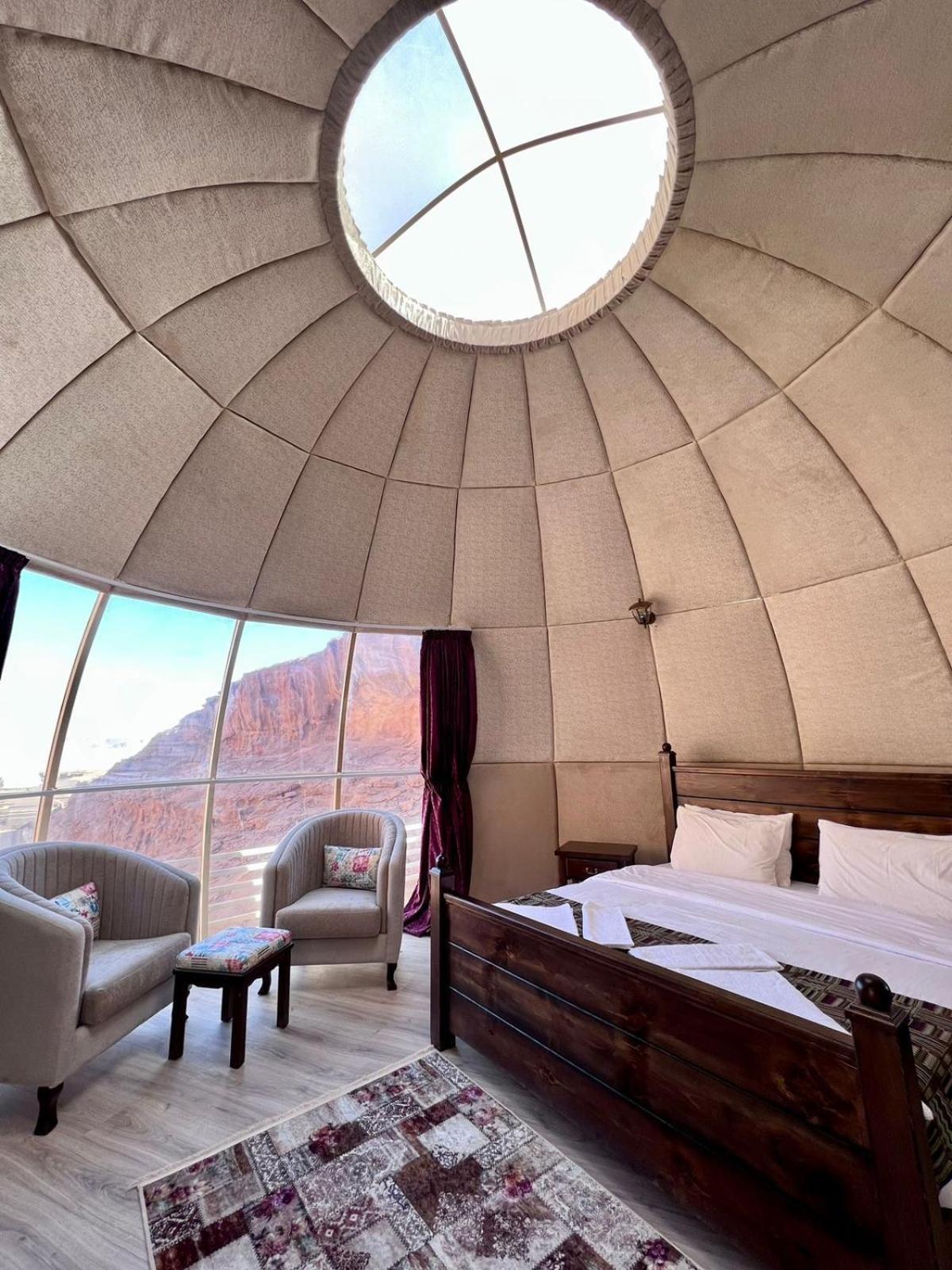 Rum Oasis Luxury Camp Wadi Rum Eksteriør billede